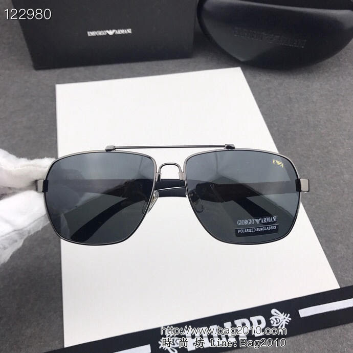 ARMANI阿瑪尼 記憶金屬 男女同款 偏光墨鏡 雙色烤漆工藝 高清偏光鏡片 時尚百搭  lly1264